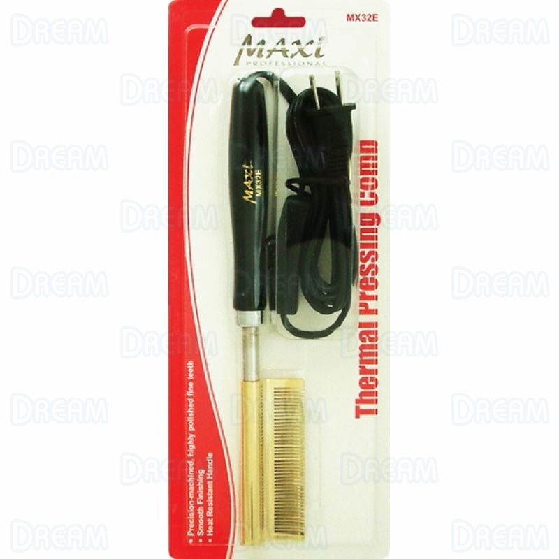 Maxi professional ceramic on sale thermal pressing comb