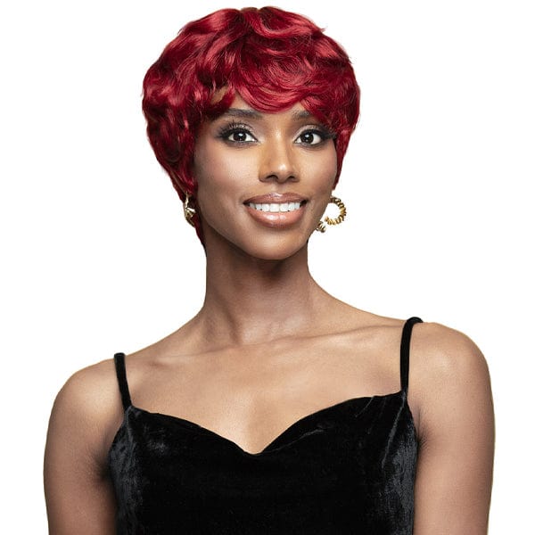 BOBBIBOSS MH1414 KEISHA 100 UNPROCESSED HUMAN HAIR WIG This