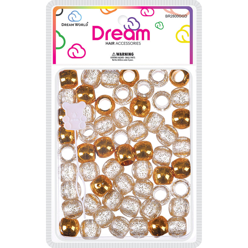 DREAM WORLD - Hair Shell Beads 18 PCs