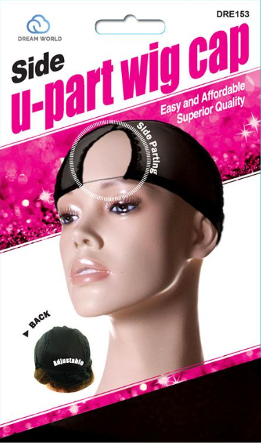 DREAM WORLD SIDE U PART WIG CAP