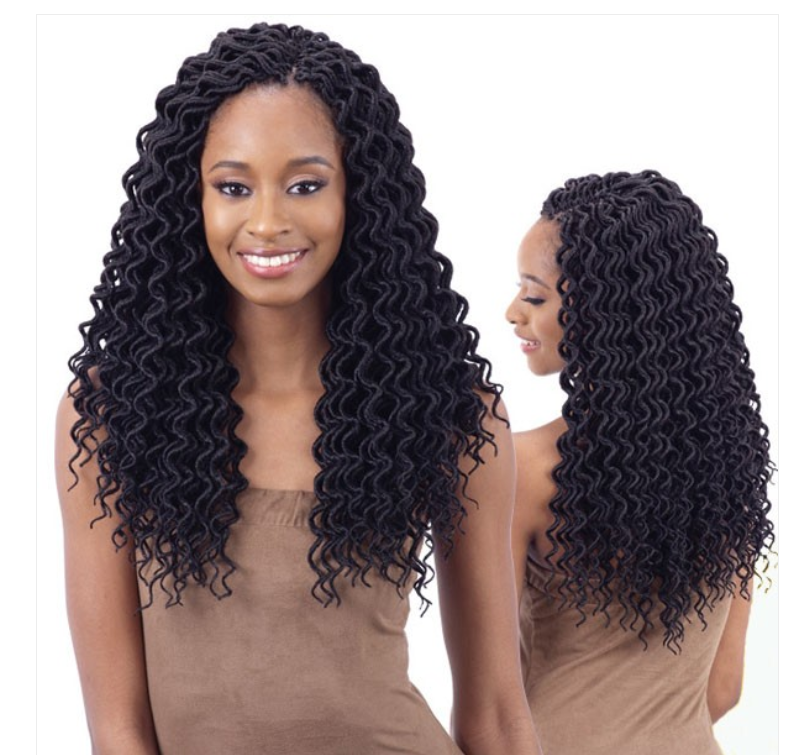 Freetress Braid Crochet - 2x Soft Wavy Faux LOC 20 1