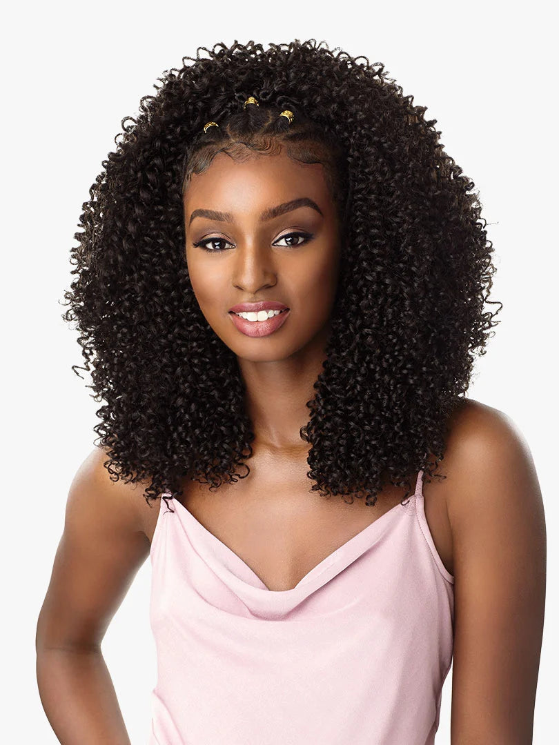 SENSATIONNEL - LULUTRESS - 2X COILY 3C PRE-LOOPED CROCHET BRAIDING HAIR