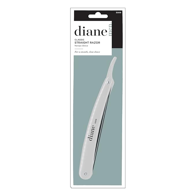 DIANE DELUXE STAINLESS STEEL STRAIGHT RAZOR FOR MEN