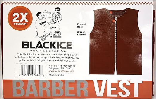 BLACK ICE BARBER VEST