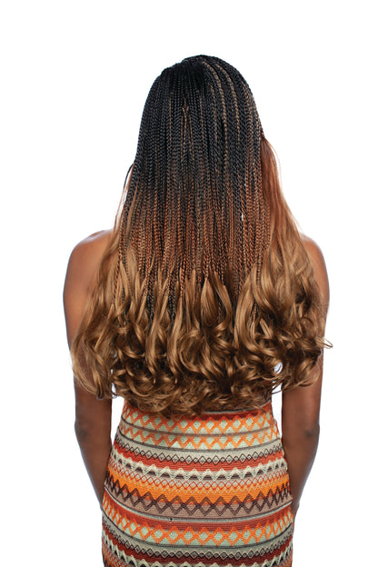 AFRI - BRD604 6X BOUNCY BRAIDING HAIR 18&quot; FOLDED