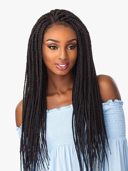 SENSATIONNEL - CLOUD9 SWISS LACE WIG - 4X4 BOX BRAID LARGE