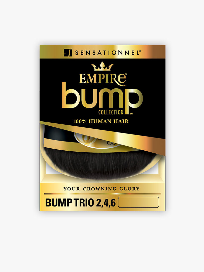 SENSATIONNEL - EMPIRE 100% HUMAN HAIR BUMP TRIO 2, 4, 6 COLLECTION WEAVING HAIR