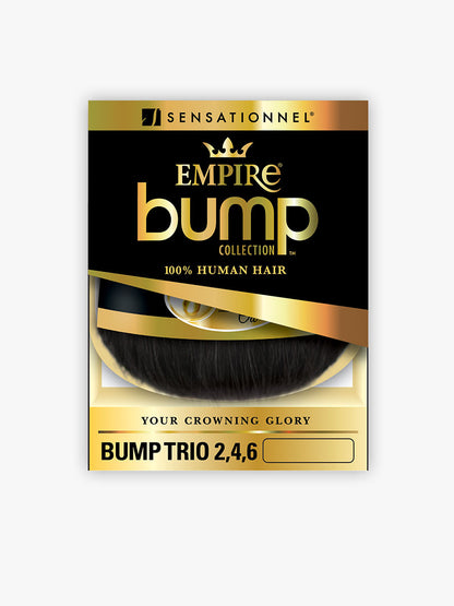 SENSATIONNEL - EMPIRE 100% HUMAN HAIR BUMP TRIO 2, 4, 6 COLLECTION WEAVING HAIR