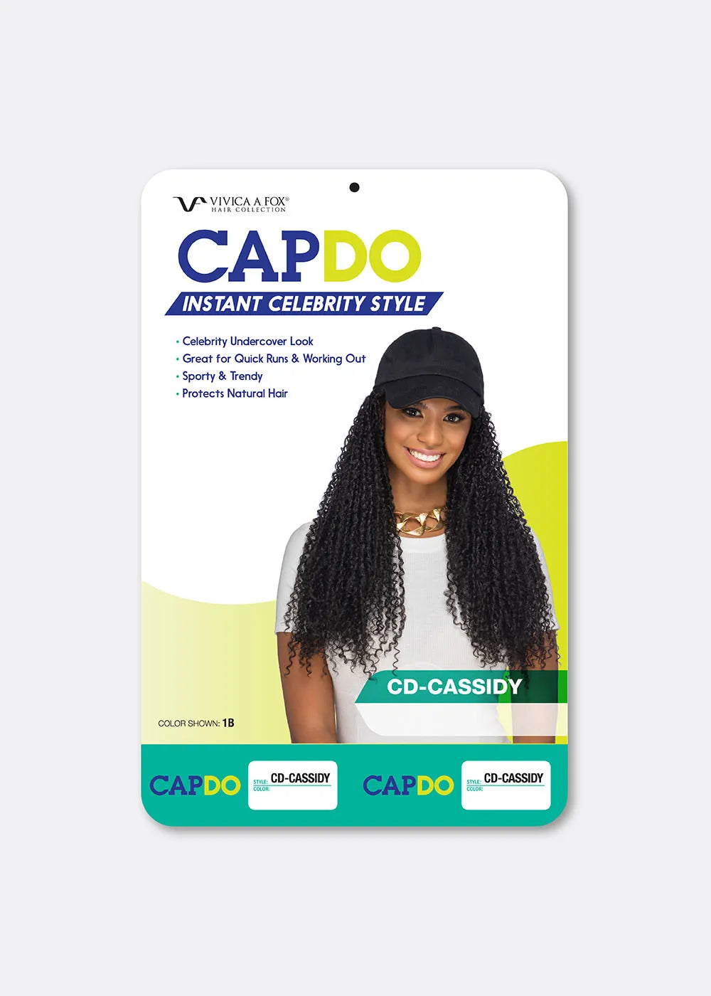 VIVICA FOX COLLECTION - CAPDO CASSIDY INSTANT CELEBRITY STYLE WIG