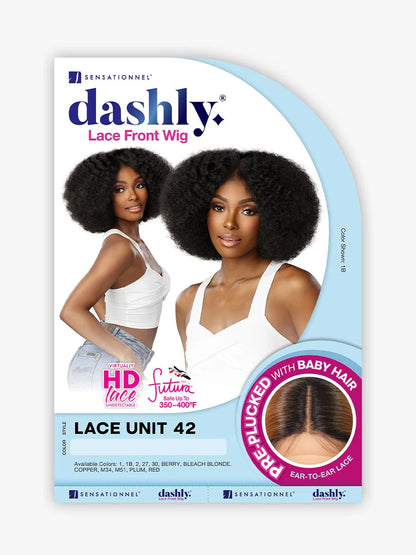 SENSATIONNEL - DASHLY - LACE FRONT UNIT 42 WIG