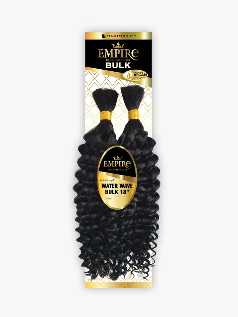 SENSATIONNEL - EMPIRE WATER WAVE BULK 18″ BRAIDING HAIR