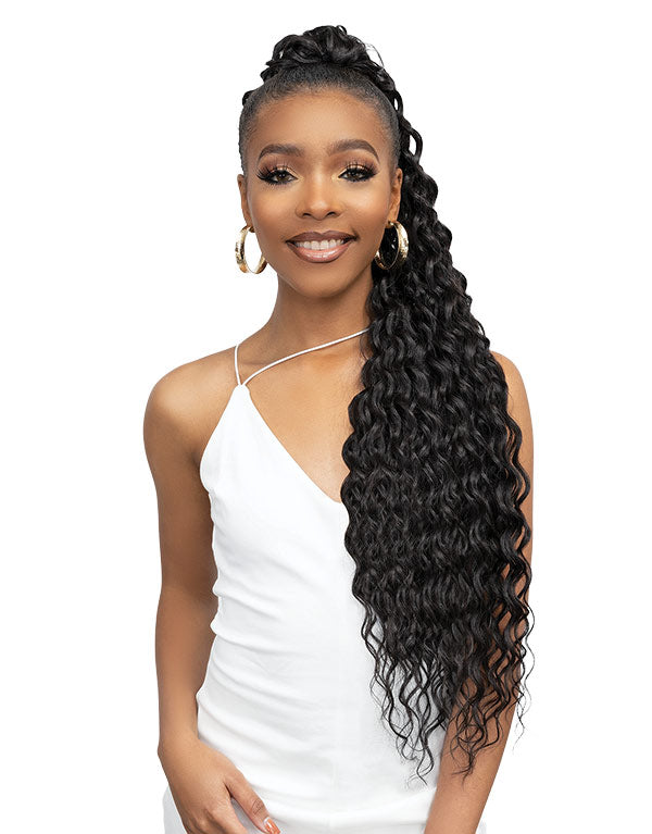 JANET ESSENTIALS  - REMY ILLUSION PONYTAIL  WAVE  32″