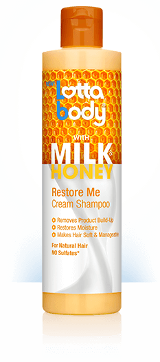 LOTTABODY MILK &amp; HONEY RESTORE ME CREAM SHAMPOO 10.1 OZ