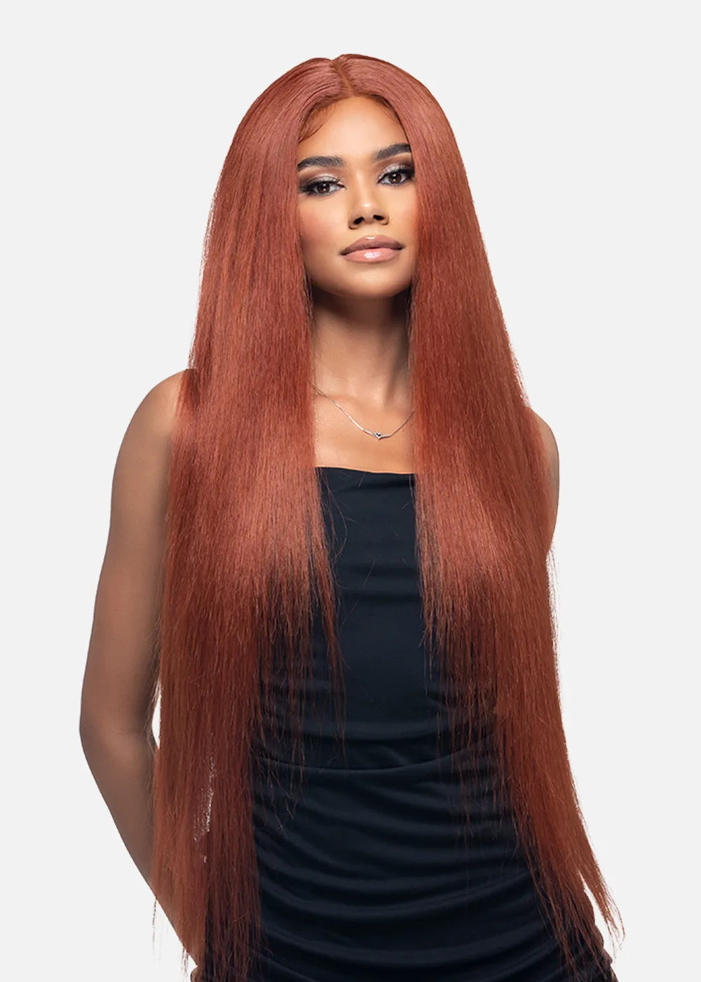 VIVICA FOX - WANNA BEE 1 LACE FRONT 36&quot; STRAIGHT WIG