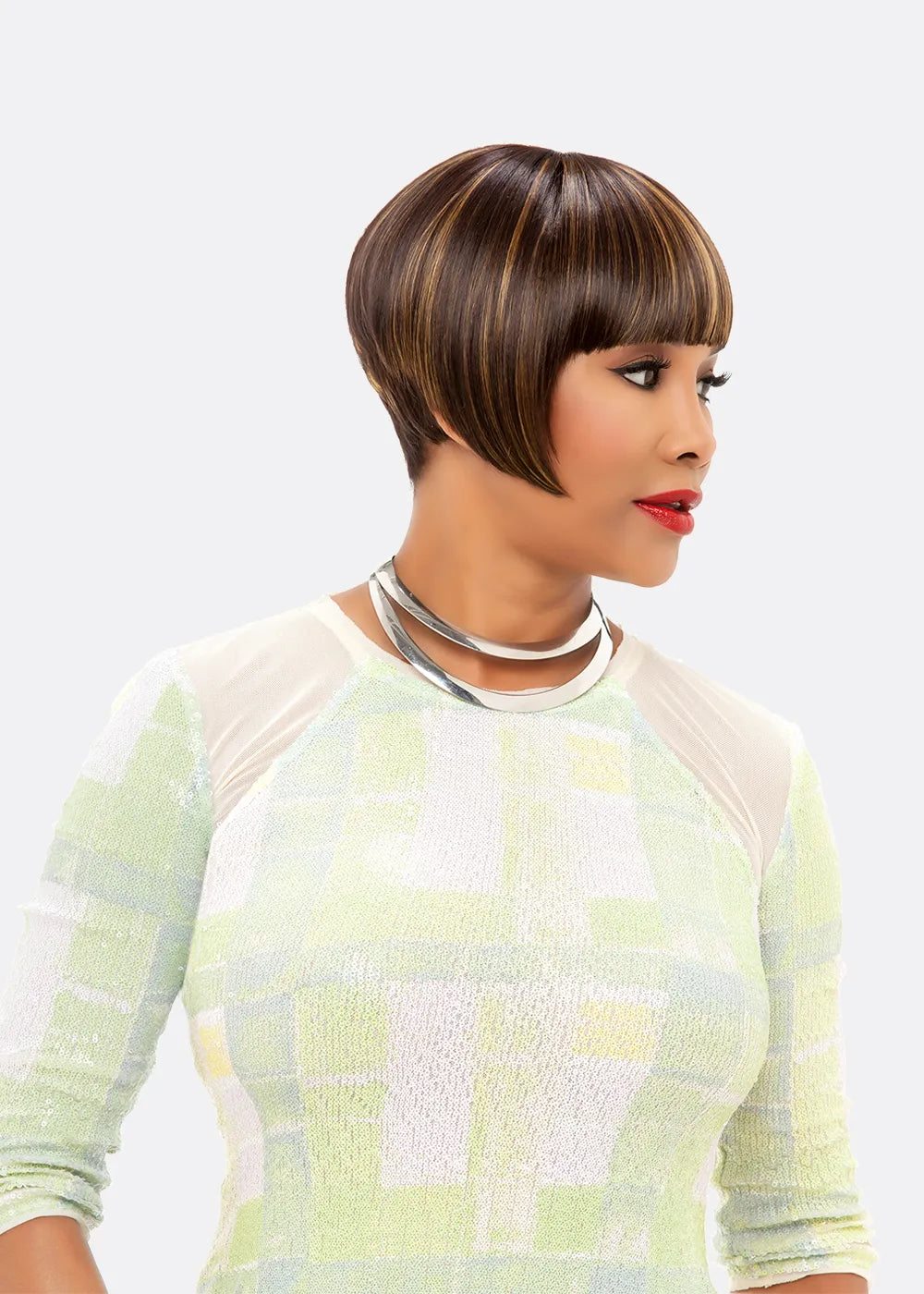 VIVICA FOX COLLECTION - WP-LUCY STRAIGHT SHORT BOB WIG