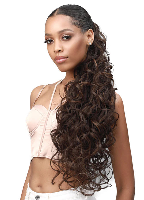 BOBBI BOSS - BURC24 BOSS UP ROMANCE CURL 24 WRAP PONYTAIL