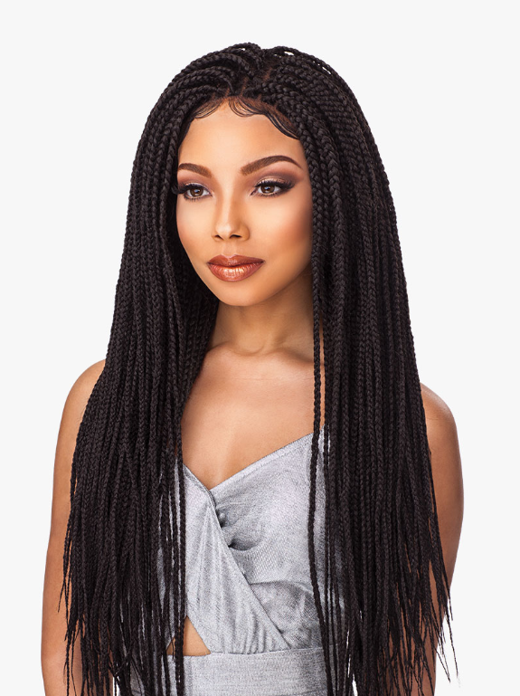 SENSATIONNEL - CLOUD9 SWISS LACE WIG - 4X4 BOX BRAID SMALL