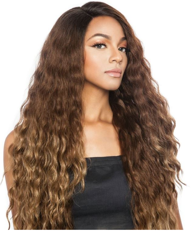 BROWN SUGAR - BS296 LACE FRONT 32&quot; WIG