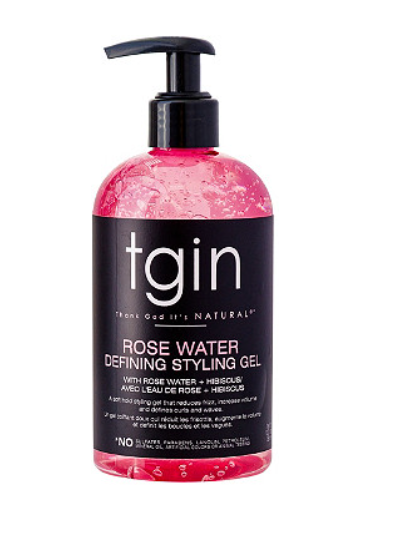 TGIN ROSE WATER ROSE WATER DEFINING STYLING GEL 13 OZ