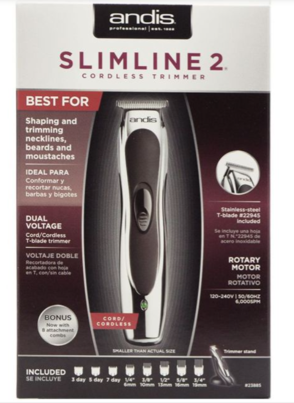 ANDIS® SLIMLINE 2 CORDLESS TRIMMER