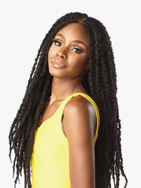 SENSATIONNEL CLOUD 9 4X4 BRAIDED LACE BUTTERFLY LOCS 30 WIG