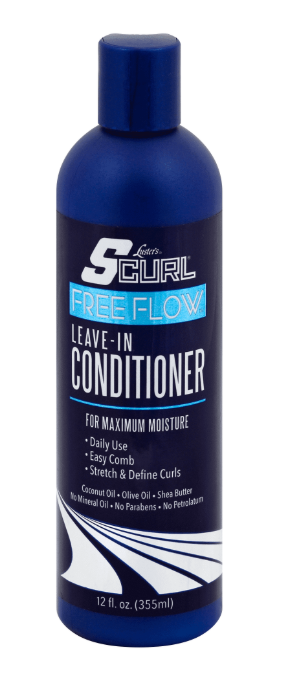 SCURL FREE FLOW LEAVE-IN CONDITIONER (12OZ)