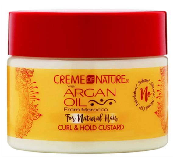 CRÈME OF NATURE ARGAN CUSTARD (12OZ) [TWIRLING]