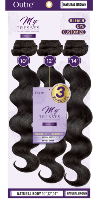 OUTRE - MYTRESSES PURPLE LABEL - NATURAL BODY WEAVING HAIR