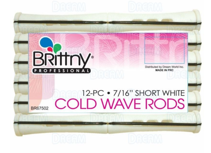 BRITTNY ROD C/WAVE SHORT 12CT 7/16&quot;