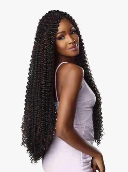 SENSATIONNEL - CROCHET LULUTRESS WATER WAVE 24″ BRAIDING HAIR