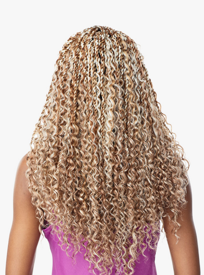 SENSATIONNEL - 3X LULUTRESS BOHEMIAN TWIST 20&quot; CROCHET BRAIDING HAIR