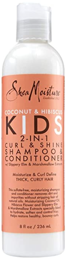 SHEA MOISTURE® - COCONUT &amp; HIBISCUS KIDS SHAMPOO &amp; CONDITIONER 8OZ