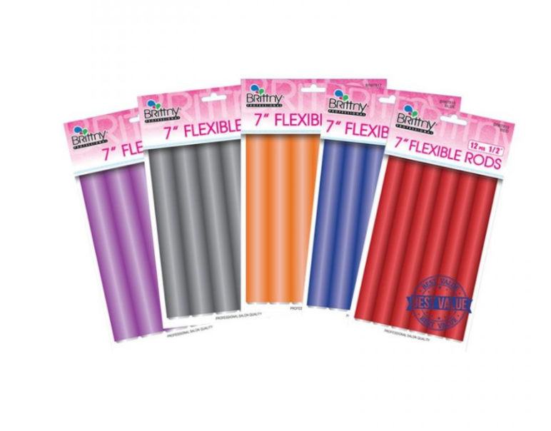 BRITTNY 9/16&quot; 6 PIECES 7&quot; FLEXIBLE RODS