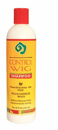 AFRICAN ESSENCE CONTROL WIG SHAMPOO FOR HUMAN AND SYNTHETIC HAIR 12 OZ