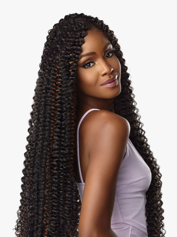 SENSATIONNEL - CROCHET LULUTRESS WATER WAVE 24″ BRAIDING HAIR