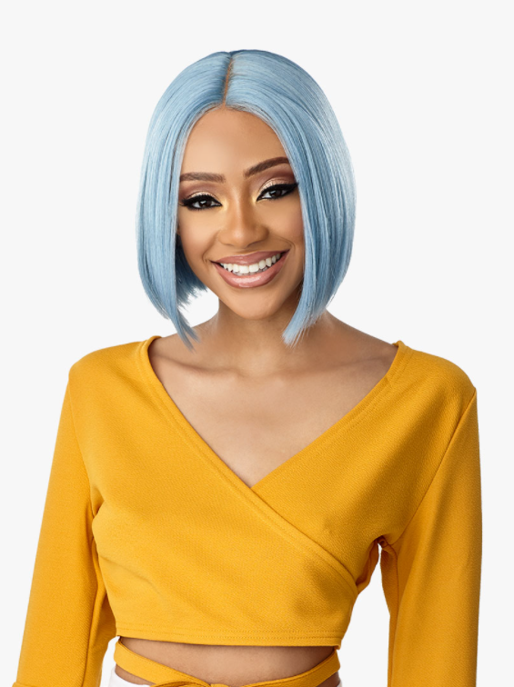 SENSATIONNEL - SHEAR MUSE - 9&quot; STRAIGHT AKEEVA WIG