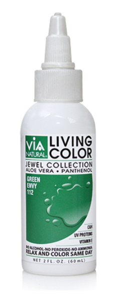 VIA NATURAL SEMI-PERMANENT LIVING COLORS 2 Oz