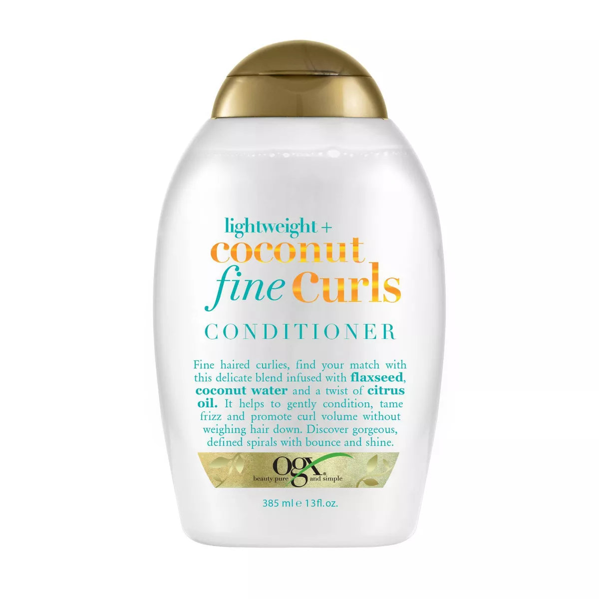 ORGANIX - LIGHTWEIGHT COCONUT FINE CURLS (13OZ)