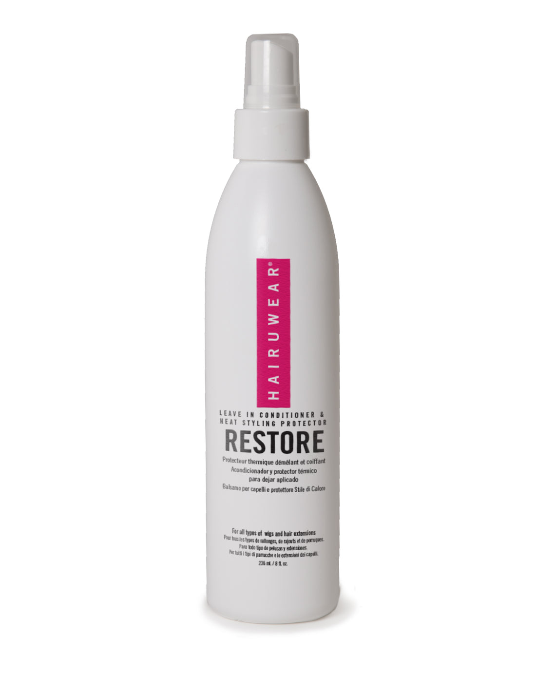 HAIRUWEAR RESTORE LEAVE-IN CONDITIONER 8 OZ