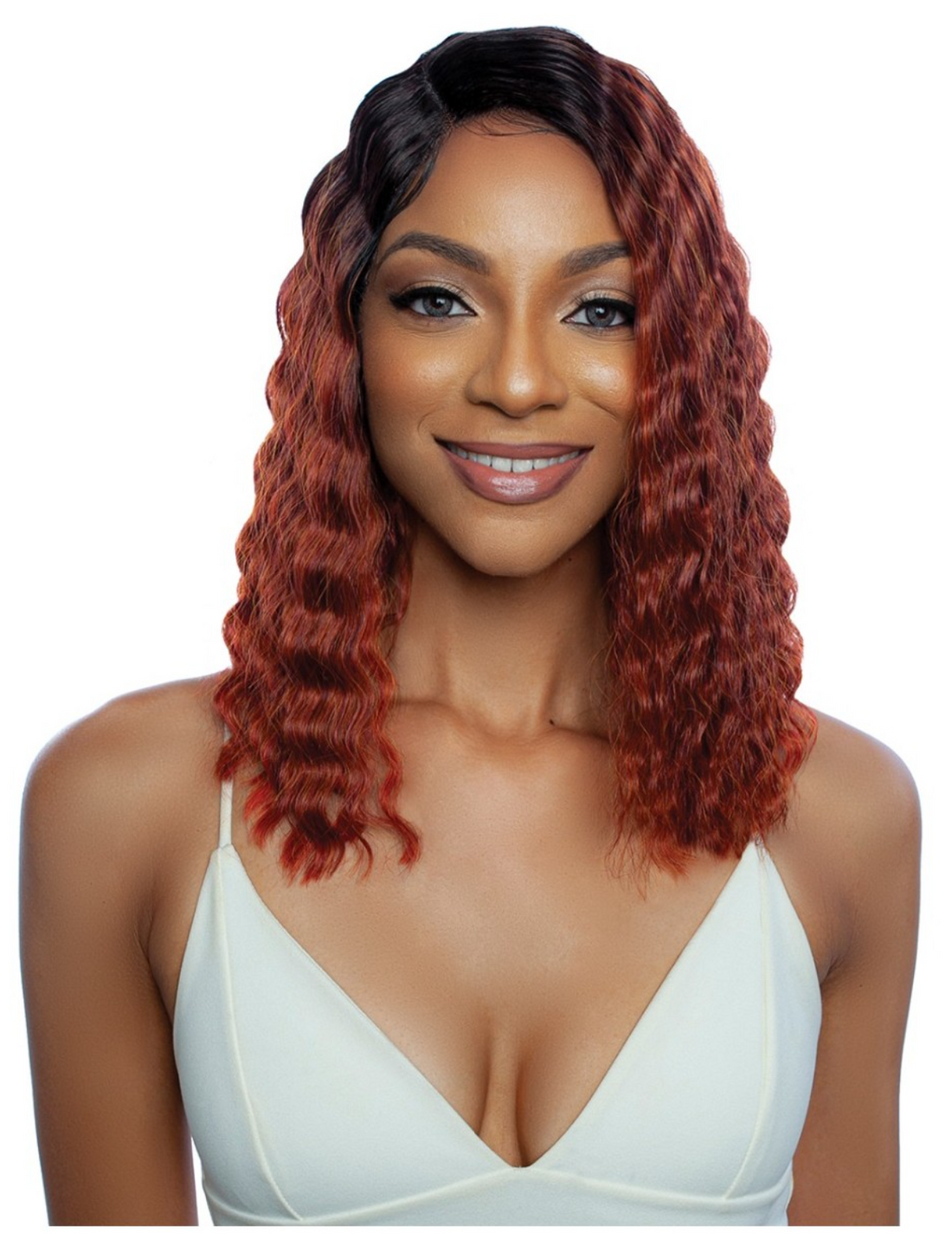 RED CARPET - MLCP208-ROSSI CRIMP LACE FRONT WIG