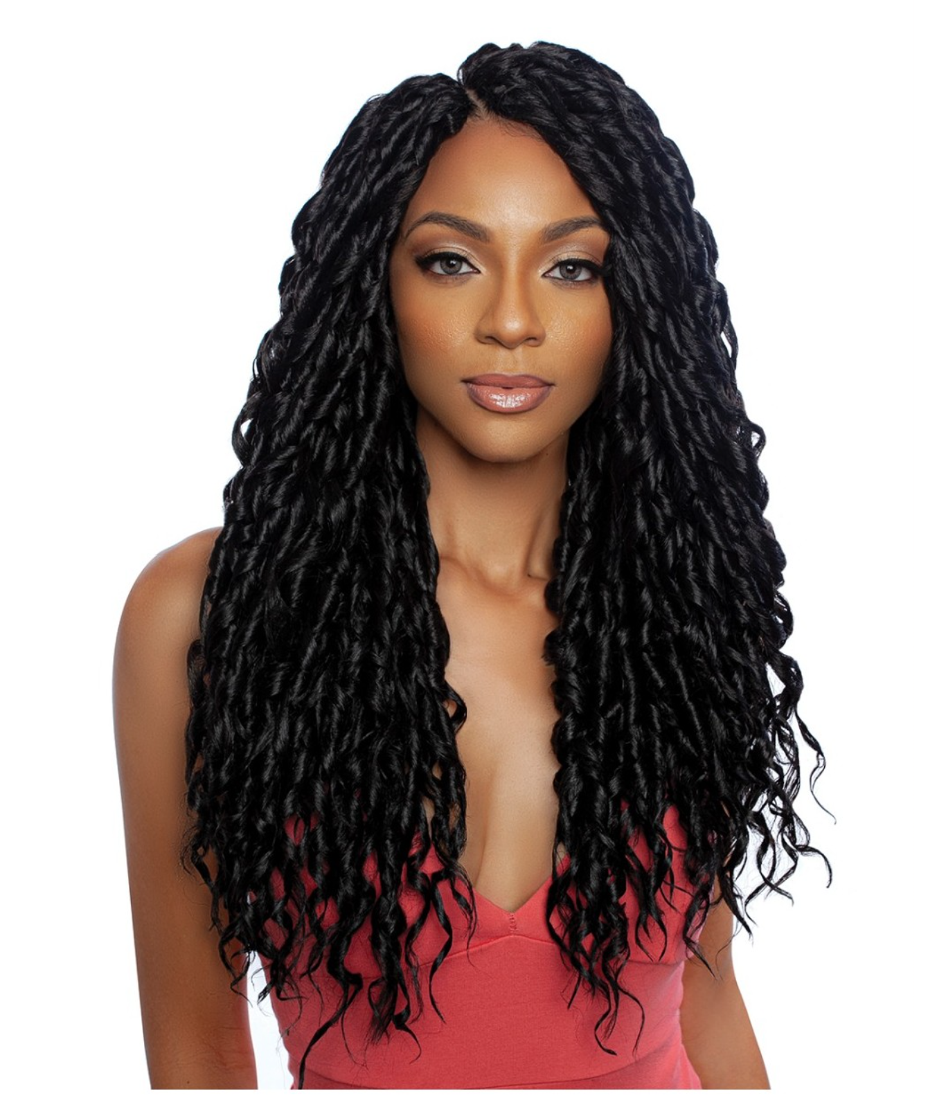 AFRI - TWB220 - 2X AFRI SOFT TEX 18” CROCHET LOCS BRAIDING HAIR