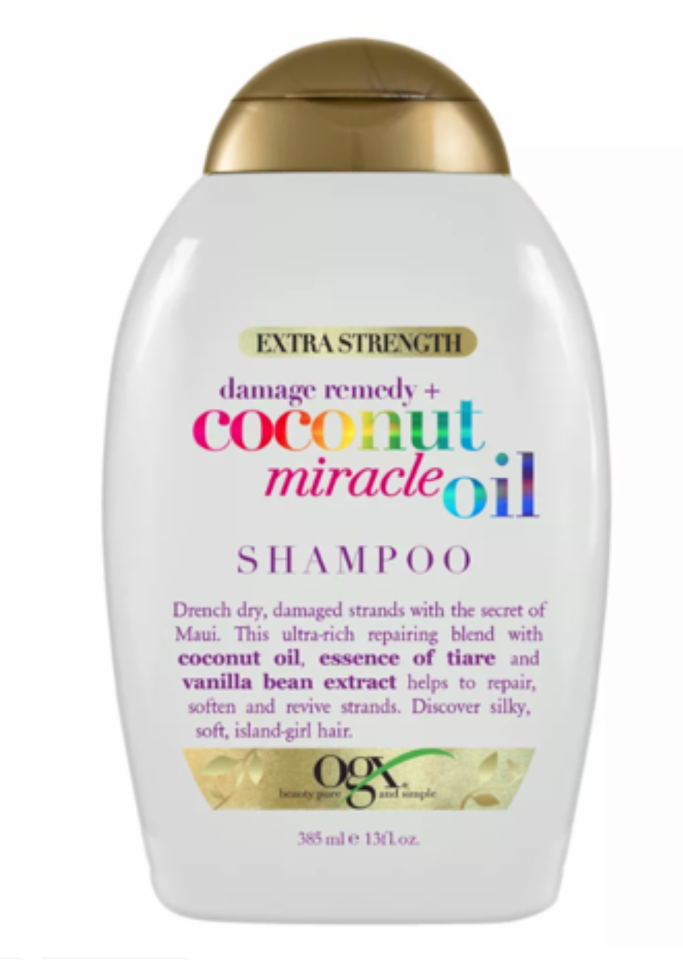 ORGANIX DAMAGE REMEDY COCONUT MIRACLE OIL 13 OZ