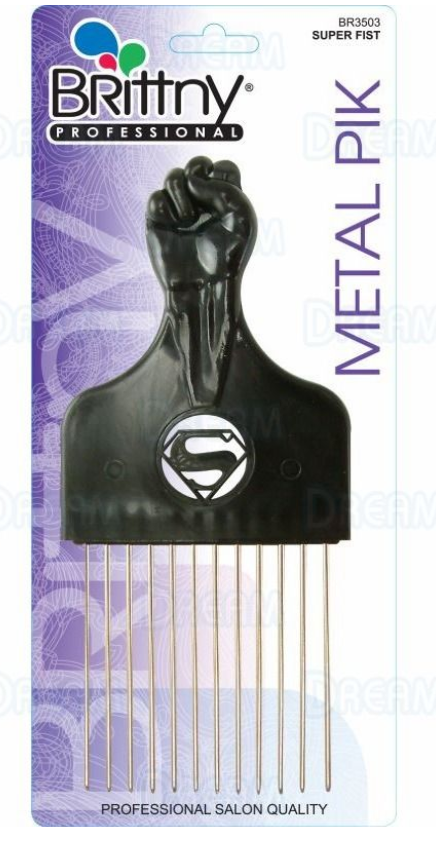 BRITTNY - REGULAR METAL FIST PIK COMB