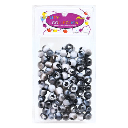 MAGIC COLLECTION  - 2 TONE ROUND BEAD - LARGE PACKET