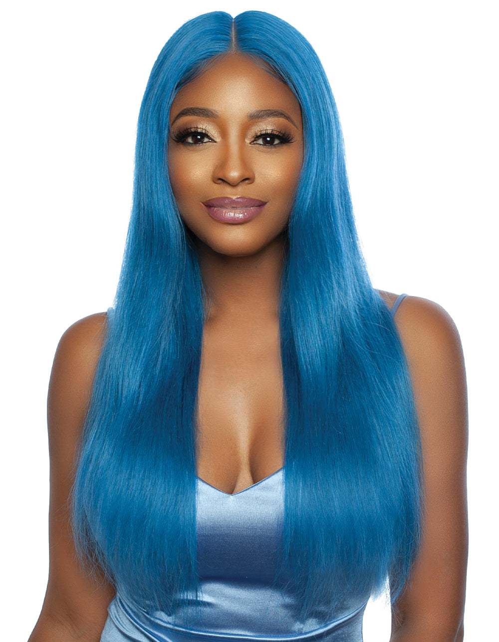 TRILL -  TROC204 - 13A COBALT BLUE STRAIGHT 20” WIG