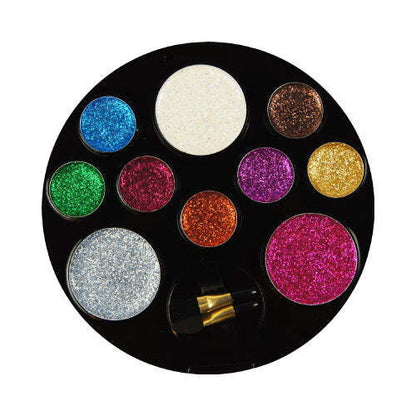 BEAUTY TREATS® 10 COLOR PERFECT GLITTER PALETTE